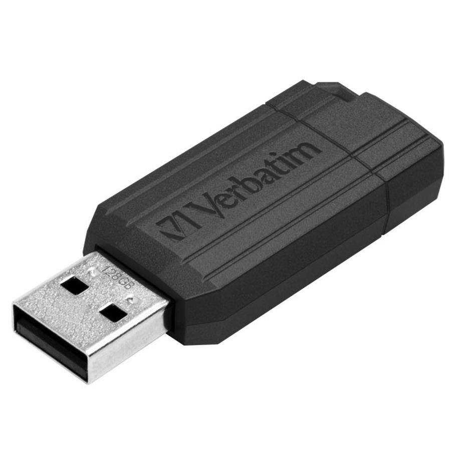 COS Verbatim Pinstripe USB 2.0 Drive 128GB