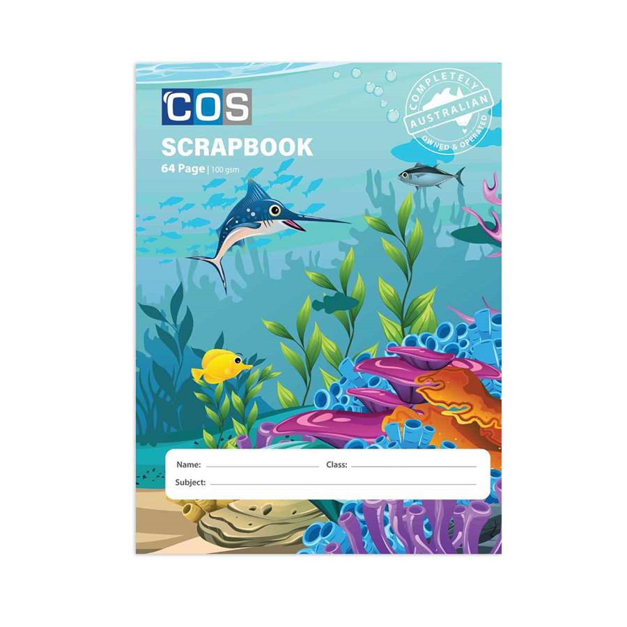 COS Scrapbook 330x240mm Blank 100gsm 64P EXER9067 COS Complete