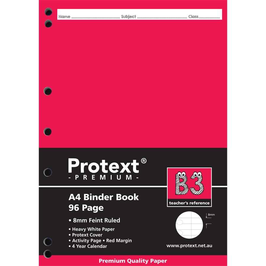 COS Protext Binder Book PP A4 8mm 96Pg