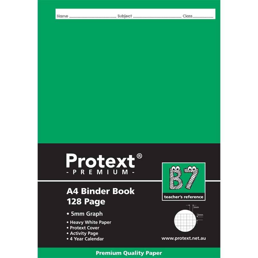COS Binder Book A4 PP Grid 5mm 70gsm 128Pg