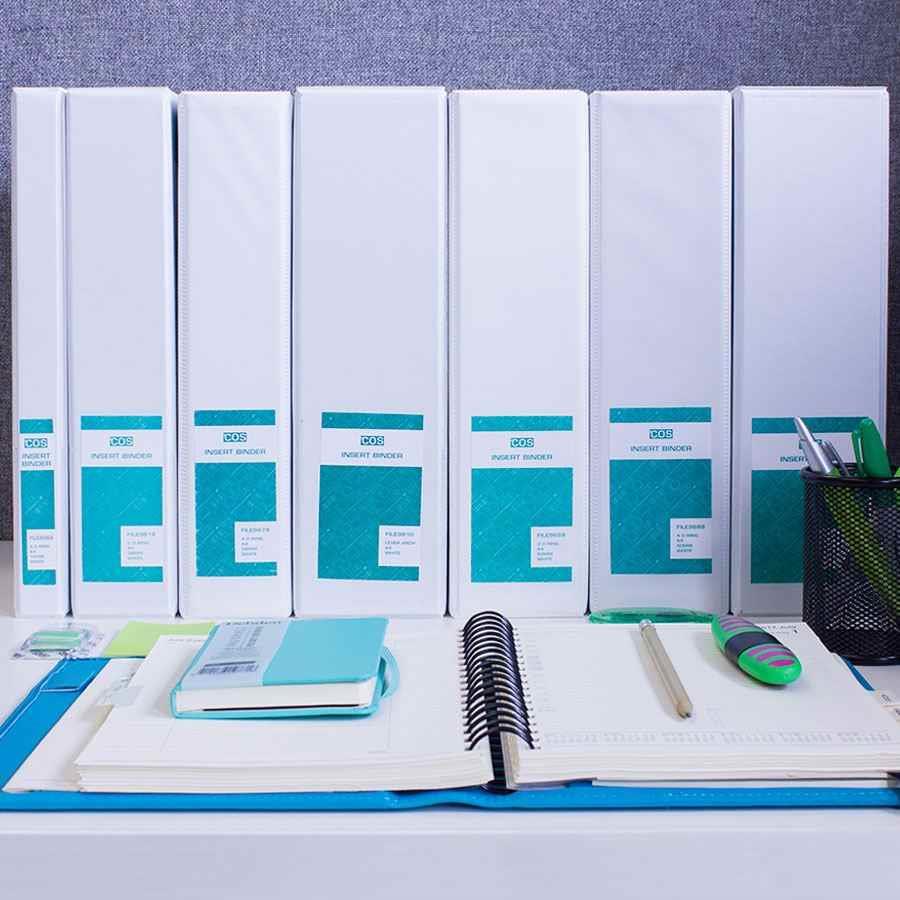 COS Insert Binder A4 4 Ring 50mm