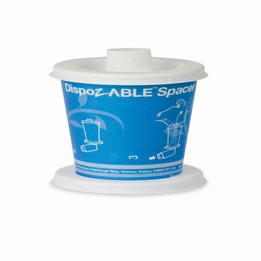 Asthma Spacer Cardboard Disposable FIRST4000 COS Complete Office