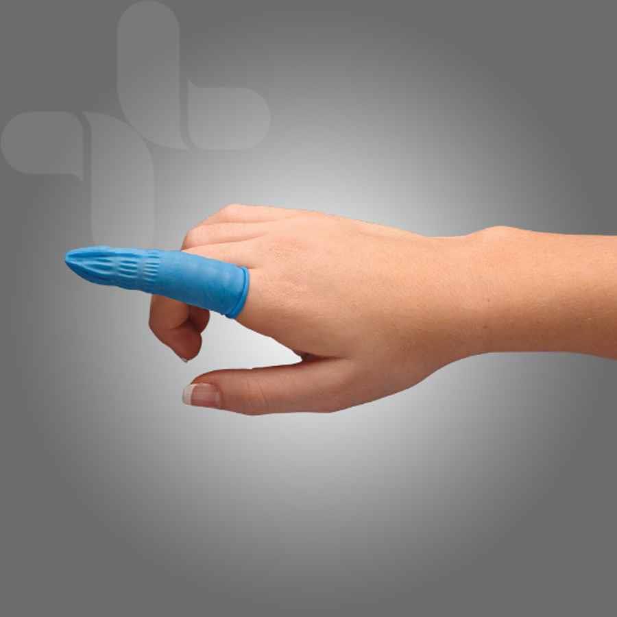 COS Aeroshield Finger Cots Nitrile Large
