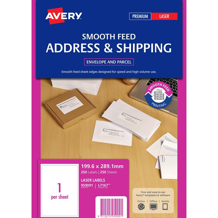 avery laser labels trueblock