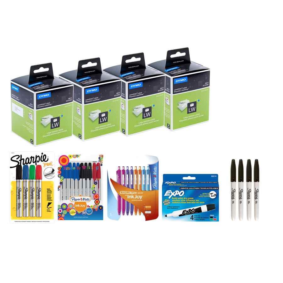 COS DYMO LW Labels and Stationery Value Pack