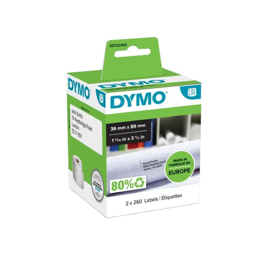 COS DYMO LW Thermal Labels 36x89mm