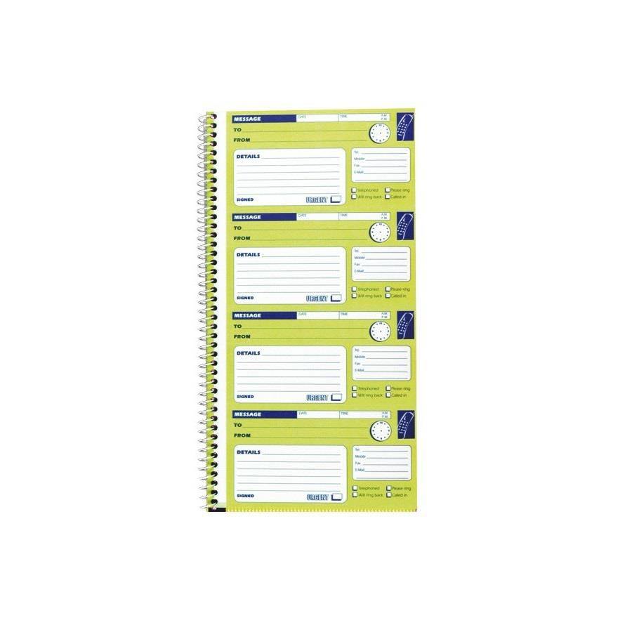 telephone message book