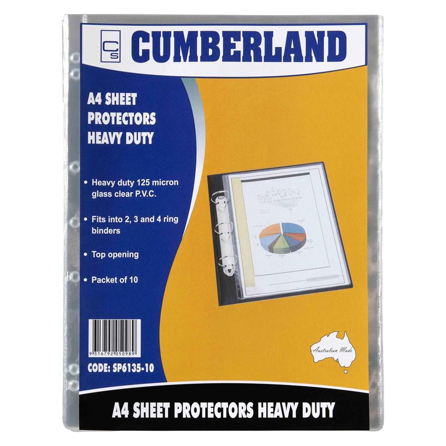 COS Cumberland A4 Sheet Protector H/D A4