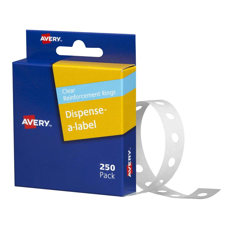 COS Avery Reinforcement Ring Labels