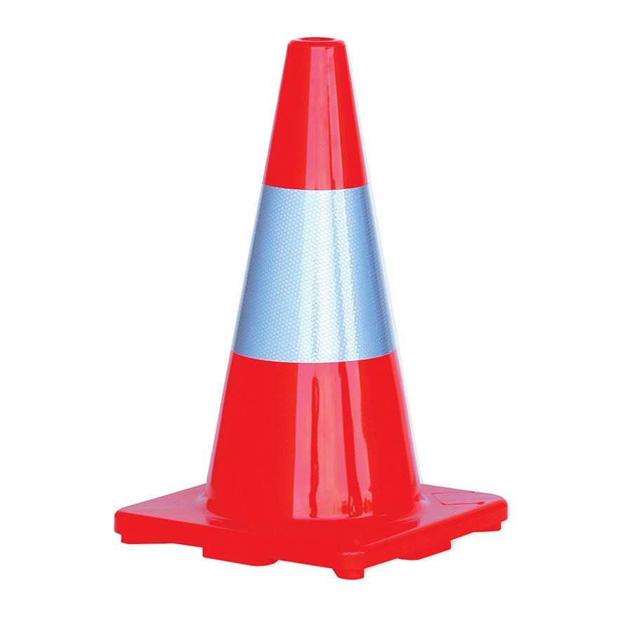 COS Traffic Safety Cone Reflective 450mm