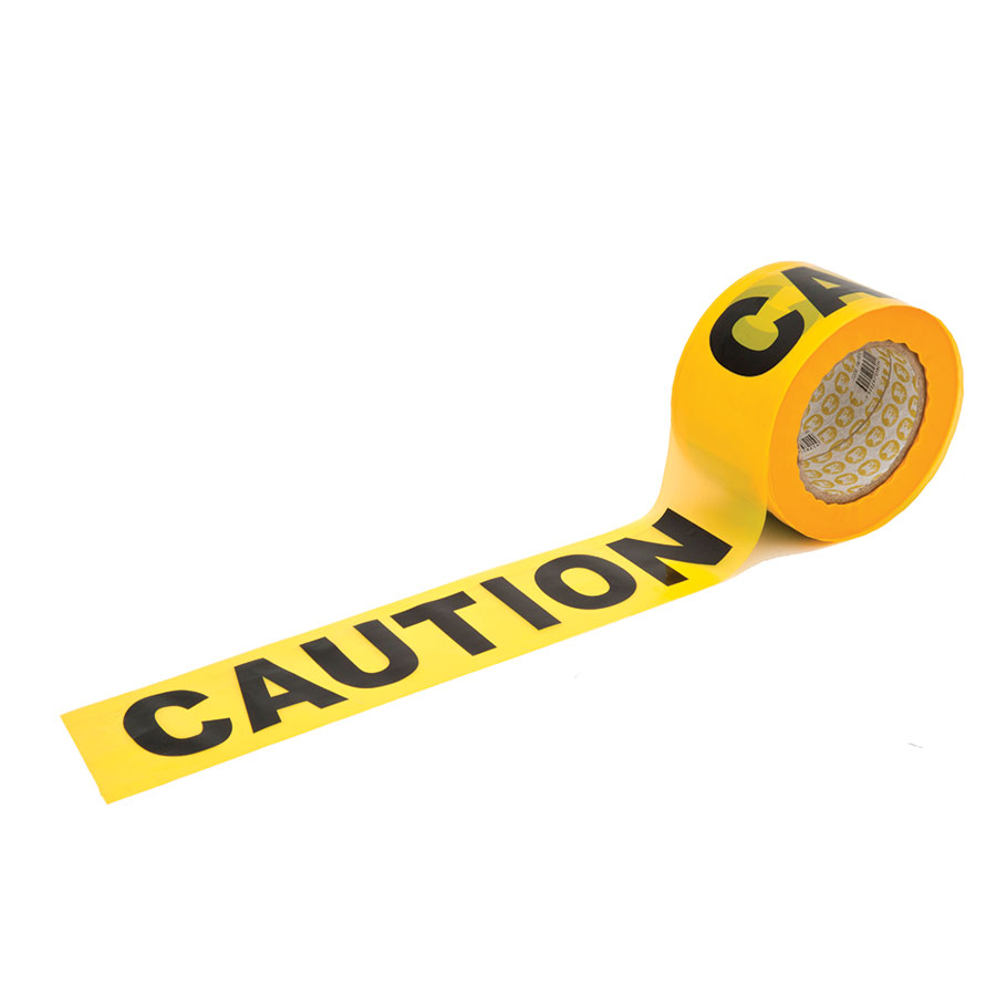 Barrier Tape Caution 75mmx100m Roll SAFE1035 COS Complete Office
