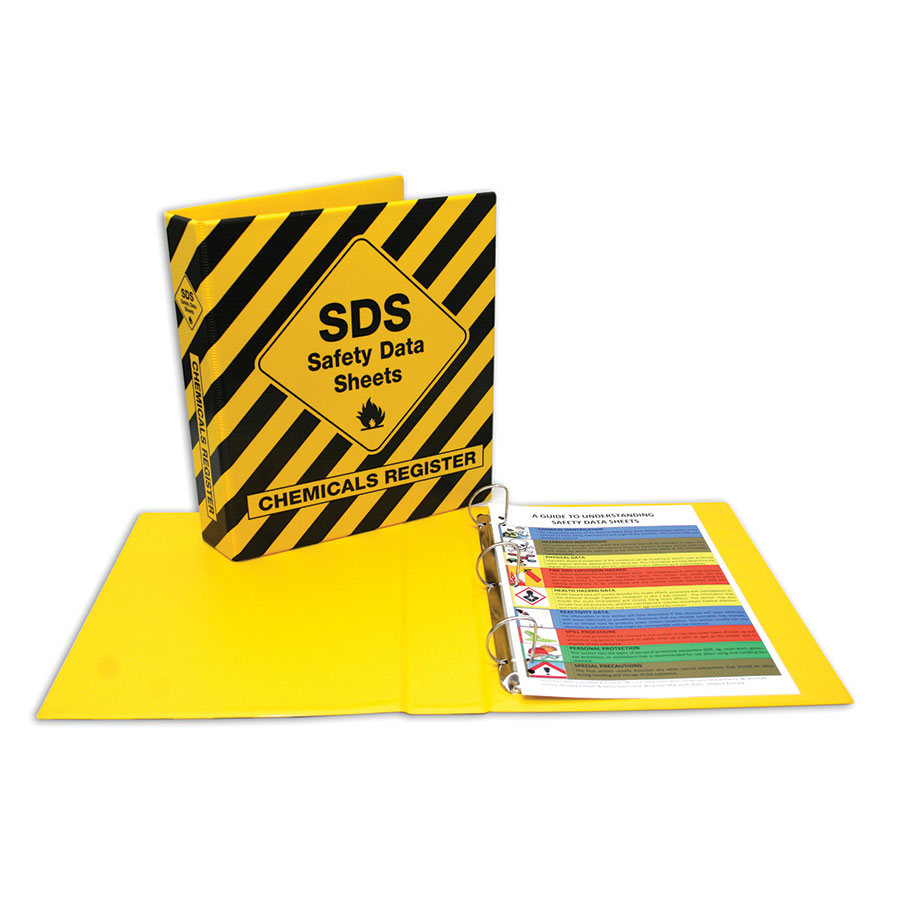 COS SDS 40mm 2D Ring Binder Yellow