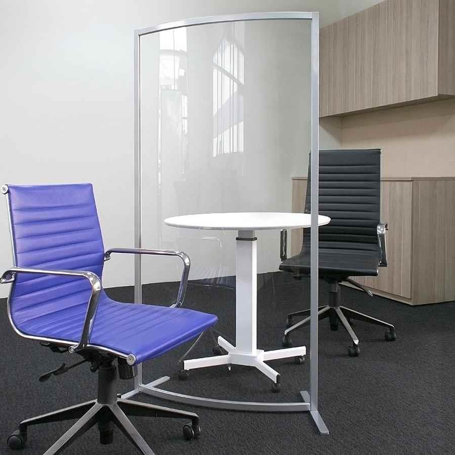 COS Curve Perspex Screen 1600H x 800Wmm