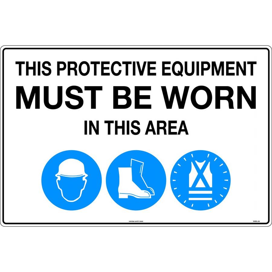 COS Protective Equipment Must 900WX600MM