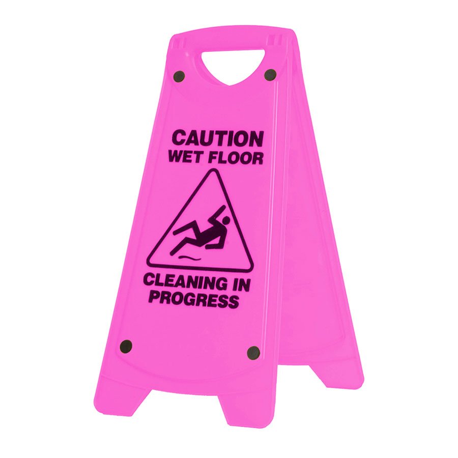 COS Wet Floor AFrame Cleaning Progress