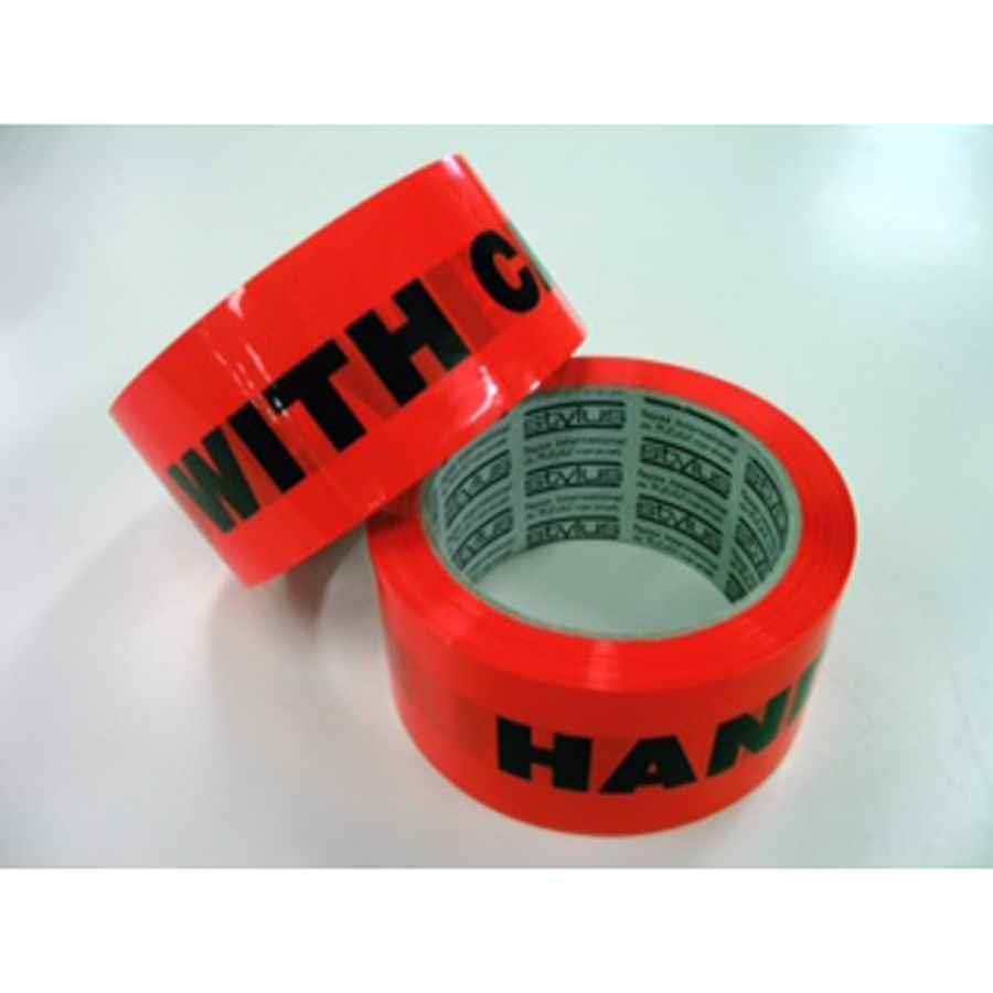 Printed Tape Handle/Care 48mm x 66m TAPE7180 COS Complete Office
