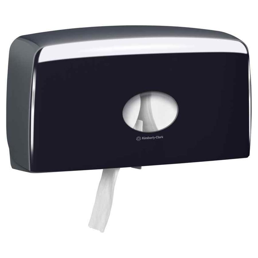 COS Aquarius Toilet Roll Dispenser Jumbo Blk