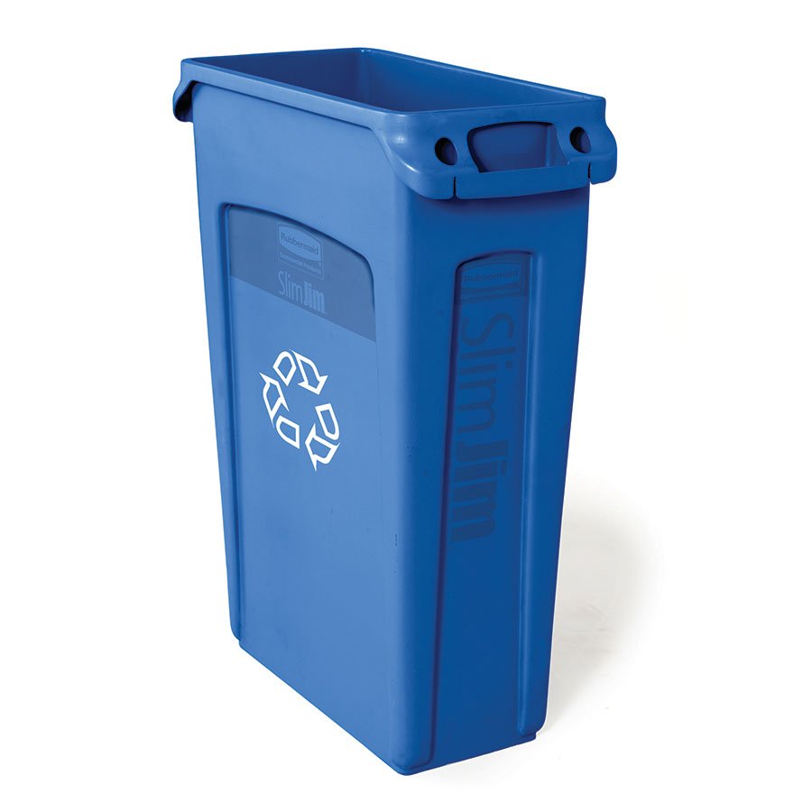 COS Rubbermaid Waste Bin Slim Jim 87L