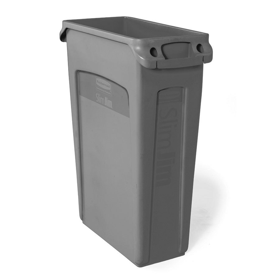 Rubbermaid Waste Bin Slim Jim 87L WAST1355 COS Complete Office