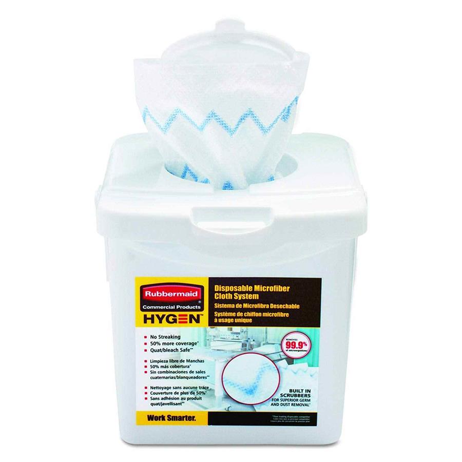 Hygen Disposable Microfibre Wipes Kit WIPE6090 COS Complete