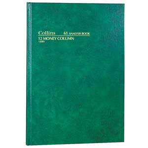 Collins Account Book 12 M/C Series 61