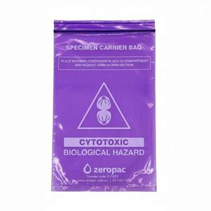Clinical Specimen Cytotoxic Bag 160x260