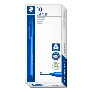 Staedtler 4320M3 Triangular Ballpoint Md