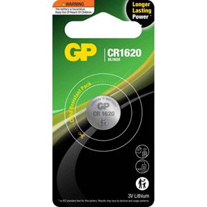 GP Lithium CR1620C1 3V Coin Battery