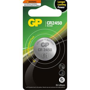 GP Lithium CR2450 3V Coin Battery