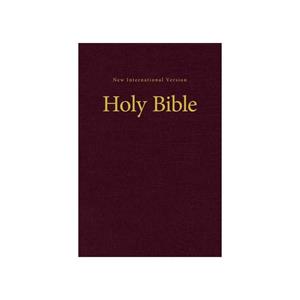 NIV Value Pew & Worship Bible Burgundy