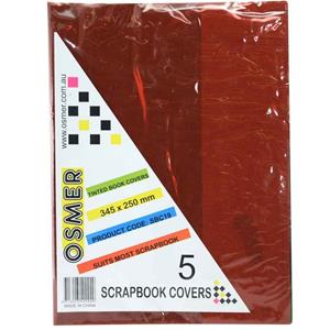 Scrapbook Covers 345 x 250mm Pack of 5