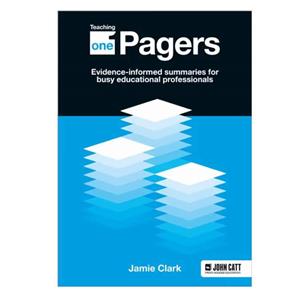 Book Teaching One-Pagers By Jamie Clark