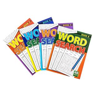 Book Activity Word Search A4 48Pg