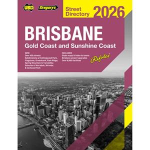 UBD Brisbane Street Directory 2026