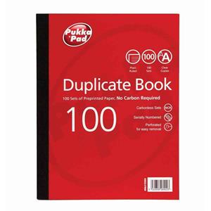 Pukka Pad Ruled Duplicate NCR 248x187mm