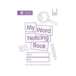 My Word Noticing Book Year 1/2