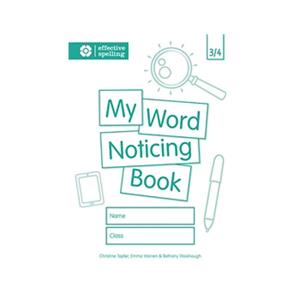 My Word Noticing Book Year 3/4
