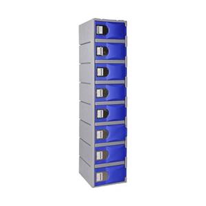 STEELCO H/DUTY LOCKER 8 DOOR PAD LATCH