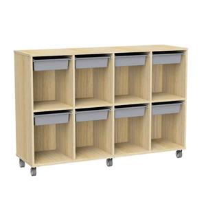 Mobile Bag Units 8 with Totes 
