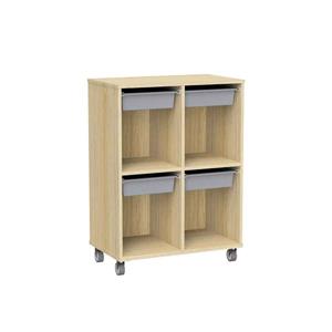 Mobile Bag Units 4 with Totes 