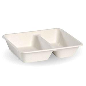 Biopak 2-Compartment Takeaway Base 530ml