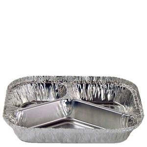 Capri Foil Container 3 Compartment 640ml