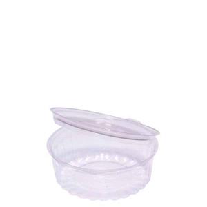 Food Bowl Flat Hinged Lid 8oz 227ml