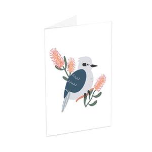 Mini "Kookaburra" Blank Card 