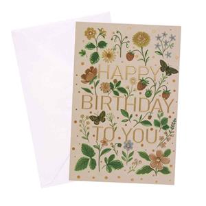 "Happy Birthday To You" Card