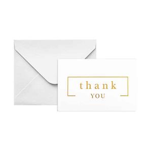 Mini "Thank You" Blank Card
