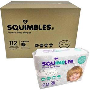 Squimbles Premium Nappies S- 6 XXL 16+Kg