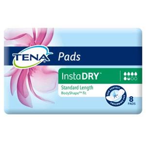Tena InstaDRY Standard Length Pads