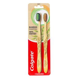 Colgate Bamboo Charcoal Toothbrush Pkt2