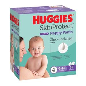 Huggies SkinProtect Nappy Pants Size 4